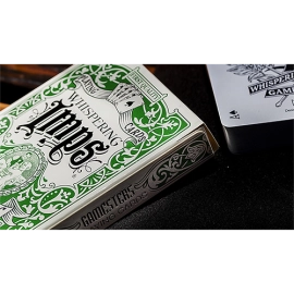 Mazzo di carte Exclusive Edition Gamesters Playing Cards (Green) by Whispering Imps