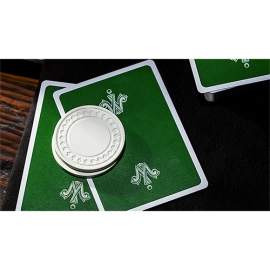 Mazzo di carte Exclusive Edition Gamesters Playing Cards (Green) by Whispering Imps