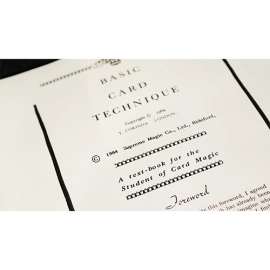 Basic Card Technique by Anthony Norman - Book