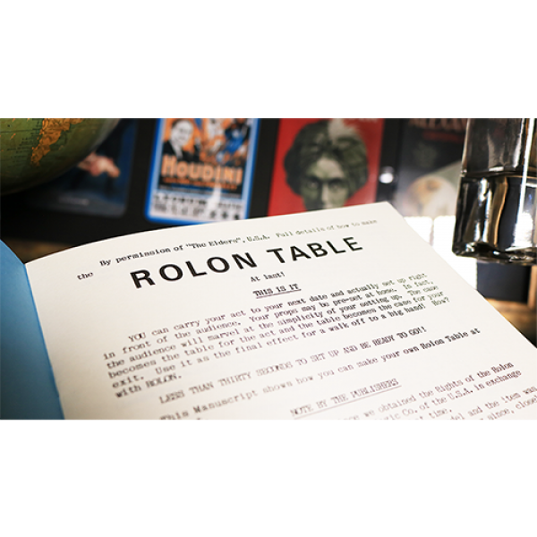 Plans for the Rolon Table - Libro