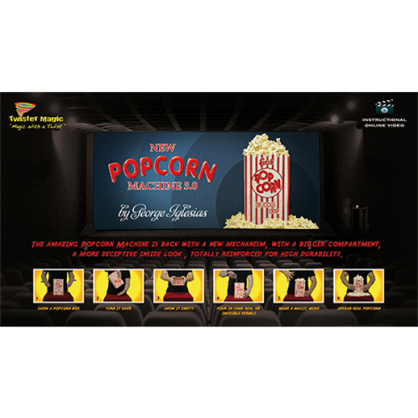 Popcorn Machine 3.0 by George Iglesias and Twister Magic