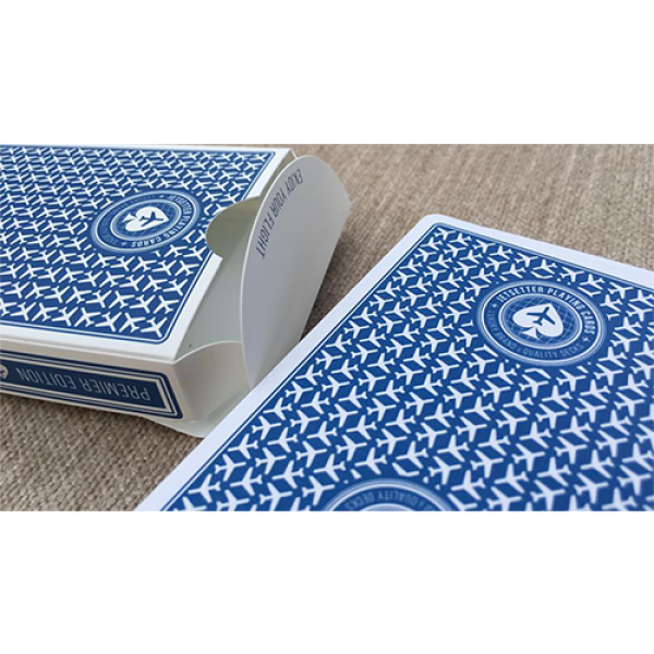 Mazzo di carte Premier Edition in Altitude blue by Jetsetter Playing Cards