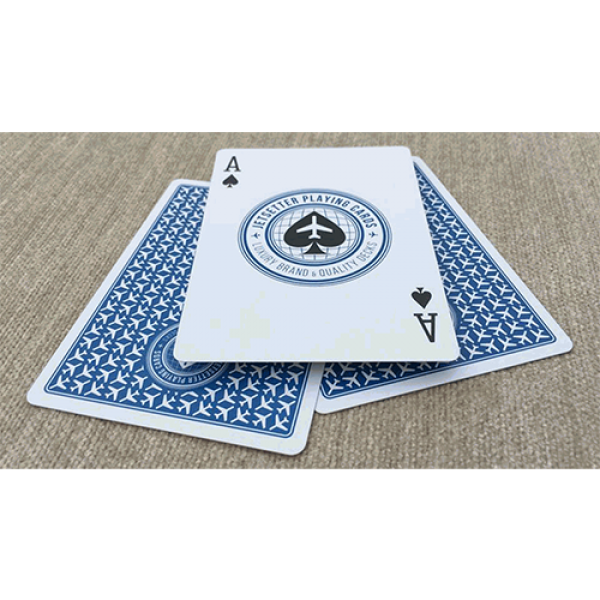 Mazzo di carte Premier Edition in Altitude blue by Jetsetter Playing Cards