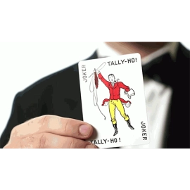 Mazzo di Carte White Tally Ho (Fan Back) Playing Cards