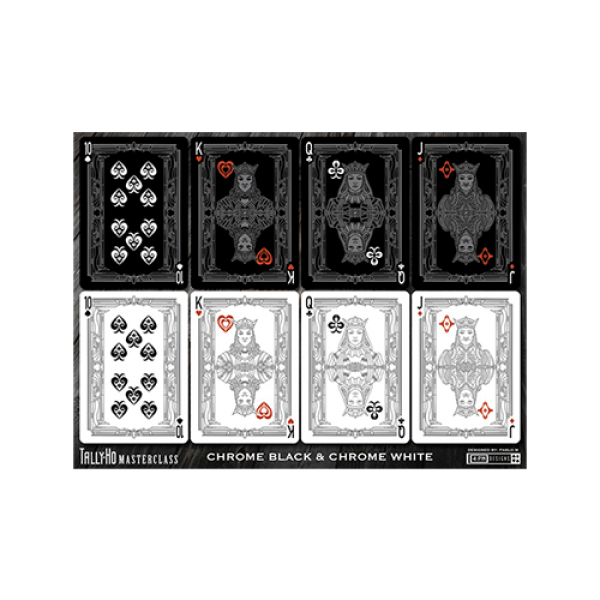 Mazzo di Carte Tally Ho Masterclass (Black) Playing Cards