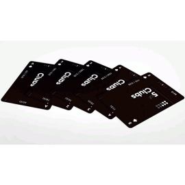 Mazzo di Carte Grid Typographic Playing Cards