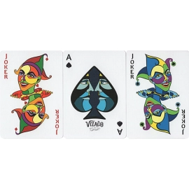 Mazzo di Carte VIZAGO Lumino (Blue) Playing Cards