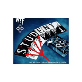 Mazzo di Carte WTF Cardistry Spelling Decks by De'vo vom Schattenreich and Handlordz