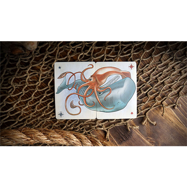 Mazzo di Carte Sea Creatures Deck (Bicycle Colorized) Playing Cards