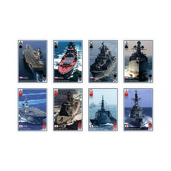Mazzo di Carte Modern Warships Playing Cards