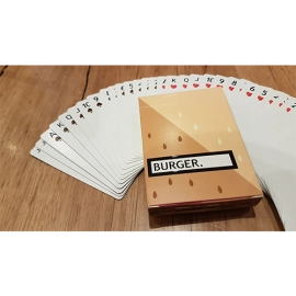 Mazzo di carte Burger Created by FLAMINKO Playing Cards