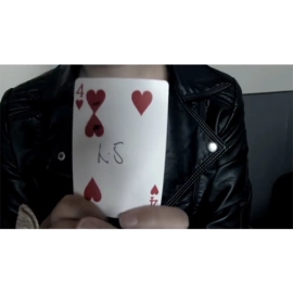 ONE Two of Hearts (Online Instructions and Red Gimmick) Edition by Matthew Underhill - DVD