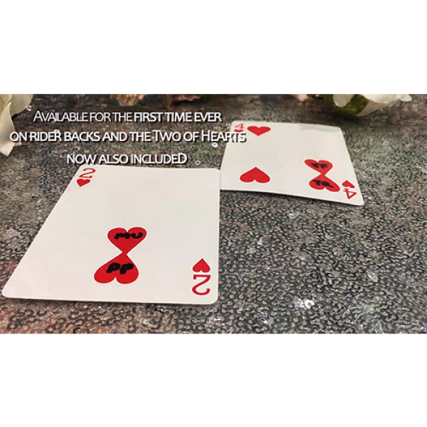 ONE Two of Hearts (Online Instructions and Red Gimmick) Edition by Matthew Underhill - DVD