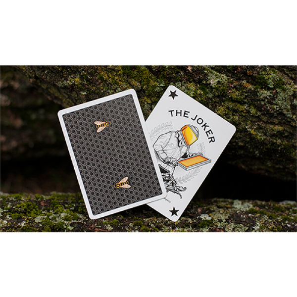 Mazzo di Carte Honeybee V2 Playing Cards (Nero)