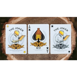 Mazzo di Carte Honeybee V2 Playing Cards (Nero)