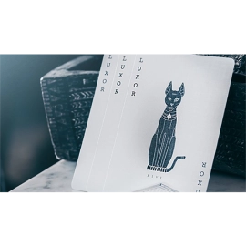 Mazzo di Carte Limited Edition White Luxor Playing Cards by Toomas Pintson