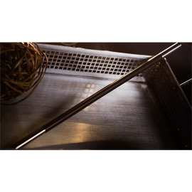 Professional's Magic Wand (Ebony/Silver Tip) by Murphy's Magic Supplies Inc.