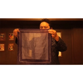 Syouma Silk (Navy Blue) by Tejinaya Magic