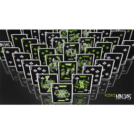 Mazzo di carte Cardistry Kiwi Ninjas (Green) Playing Cards by World Card Experts