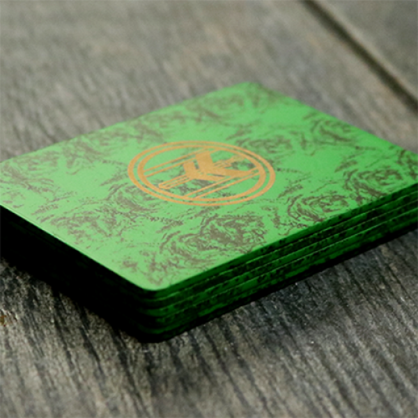 FIBER BOARDS Cardistry Trainers (Emerald Green) by Magic Encarta