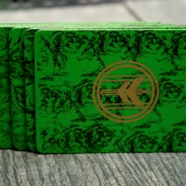 FIBER BOARDS Cardistry Trainers (Emerald Green) by Magic Encarta