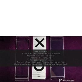 Tic Tac Toe Pro (Stage) (Gimmick and Online instructions) by Bond Lee