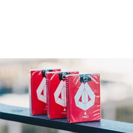 Mazzo di carte Limited Edition Mako Red Playing Cards by Toomas Pintson
