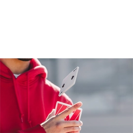 Mazzo di carte Limited Edition Mako Red Playing Cards by Toomas Pintson