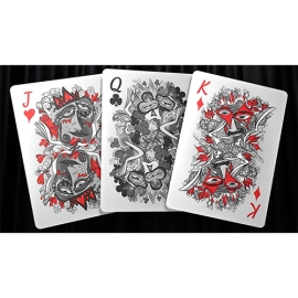 Mazzo di carte Masquerade: Black Box Edition Playing Cards by Denyse Klette