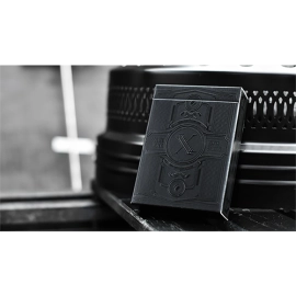 Mazzo di carte Double Black Waterproof Playing Cards