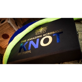 Amazing Acrobatic Knot w/xtra knot Blue and Yellow (Gimmicks and Online Instructions) by Daryl