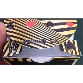 Mazzo di carte Royal Vortex Gold Foil Playing Cards Gemaco