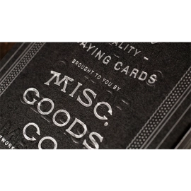 Mazzo di carte The MGCO Black Playing Cards