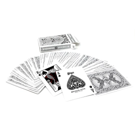Mazzo di carte Bicycle Styx Playing Cards (White) by US Playing Card Company