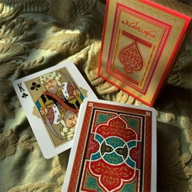 Mazzo di carte ARABESQUE Playing Cards - Player's Edition (Red) by Lotrek