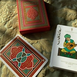 Mazzo di carte ARABESQUE Playing Cards - Player's Edition (Red) by Lotrek
