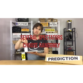 LICENSE PLATE PREDICTION - UNITED KINGDOM (Gimmicks and Online Instructions) by Martin Andersen