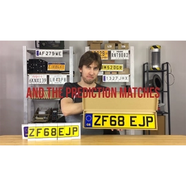 LICENSE PLATE PREDICTION - UNITED KINGDOM (Gimmicks and Online Instructions) by Martin Andersen
