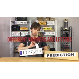 LICENSE PLATE PREDICTION - SPAIN (Gimmicks and Online Instructions) by Martin Andersen