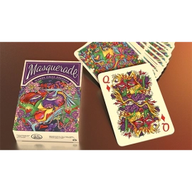 Mazzo di carte Masquerade: Mardi Gras Edition Playing Cards by Denyse Klette
