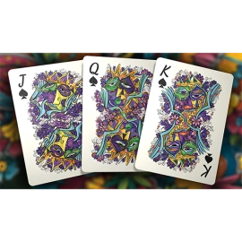 Mazzo di carte Masquerade: Mardi Gras Edition Playing Cards by Denyse Klette