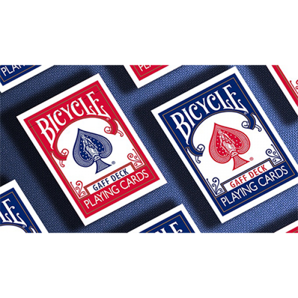 Mazzo di carte Bicycle Gaff Rider Back (Blue) Playing Cards by Bocopo