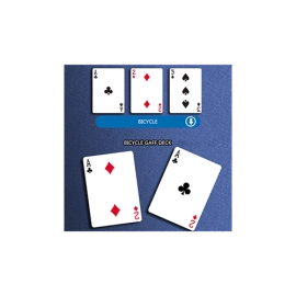 Mazzo di carte Bicycle Gaff Rider Back (Red) Playing Cards by Bocopo