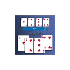 Mazzo di carte Bicycle Gaff Rider Back (Red) Playing Cards by Bocopo