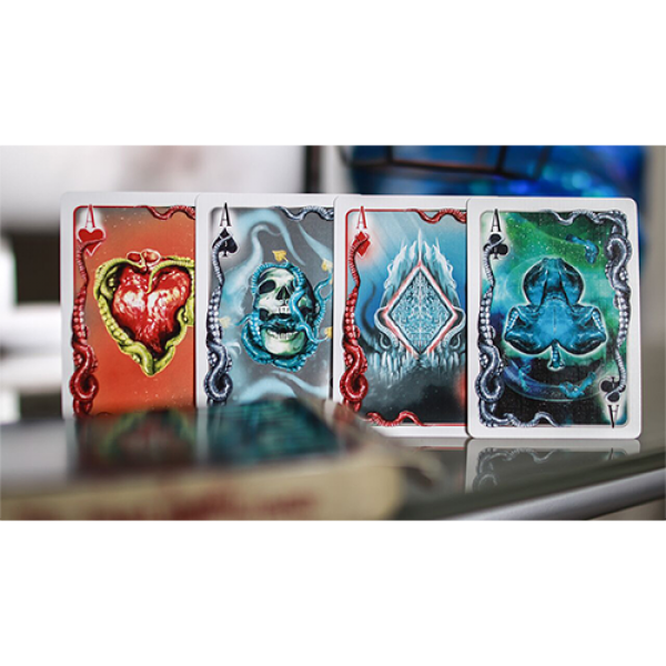 Mazzo di carte Limited Edition Bicycle Cthulhu Cardnomicon Playing Cards