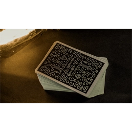 Mazzo di carte Deluxe ICON BLK Playing Cards by Pure Imagination Project