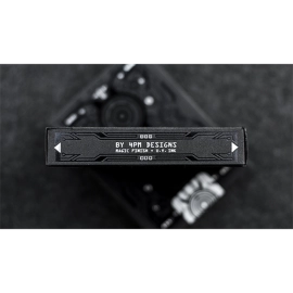 Mazzo di carte Limited Edition Bicycle Grid Blackout Playing Cards