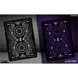 Mazzo di carte Limited Edition Bicycle Grid Blackout Playing Cards