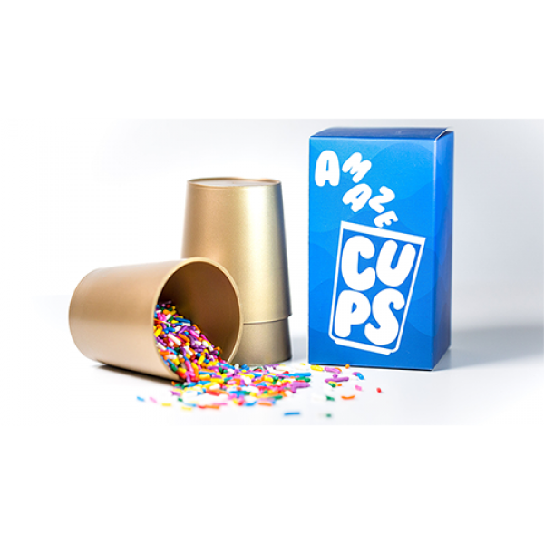AmazeCups (Gimmicks and Online Instructions) by Danny Orleans