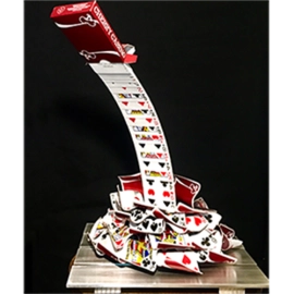 Special Edition Cascading Cards (Cherry Reno Red) by Keith O'Brien